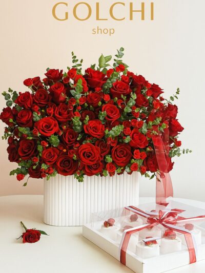 باکس گل خواستگاری کد 33