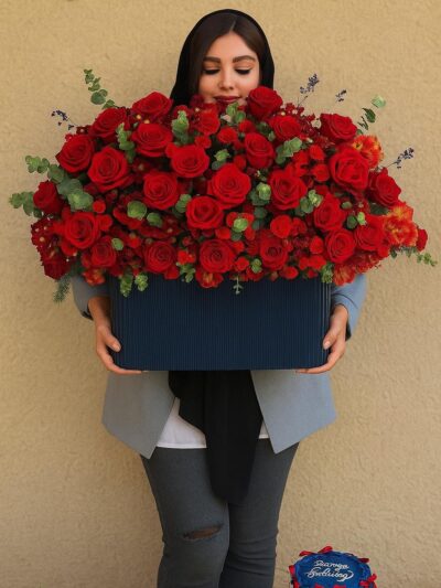 باکس گل خواستگاری کد 49